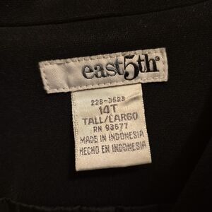 East 5th Black Blazer